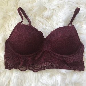 Victoria’s Secret pink push-up bralette